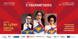 FORUM DES CYBERMÉTIERS : deviens le cyber-héros de demain !